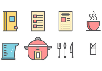 Free Recipe Cards Vector Graphic 3 - Free vector #370495